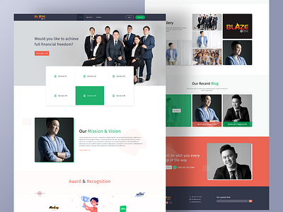 Web Landing Page UI UX Design design figma design illustration landing page design landing page figma ui ui design ux design web design website design