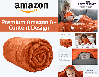 A+ Premium Amazon ebc Content Design a content amazon amazon a banner design ebc graphic design moder