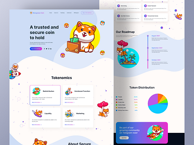 Web Landing Page UI UX Design design figma design illustration landing page design landing page figma ui ui design ux design web design website design