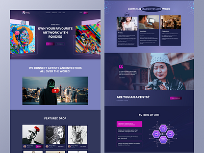 Web Landing Page UI UX Design design figma design illustration landing page design landing page figma ui ui design ux design web design website design