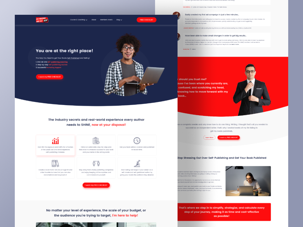 Web Landing Page UI UX Design by Suvo Roy on Dribbble