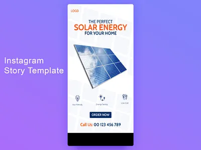Social media-solar energy stories and template blogging communication influencer mobile design social media social network user experience