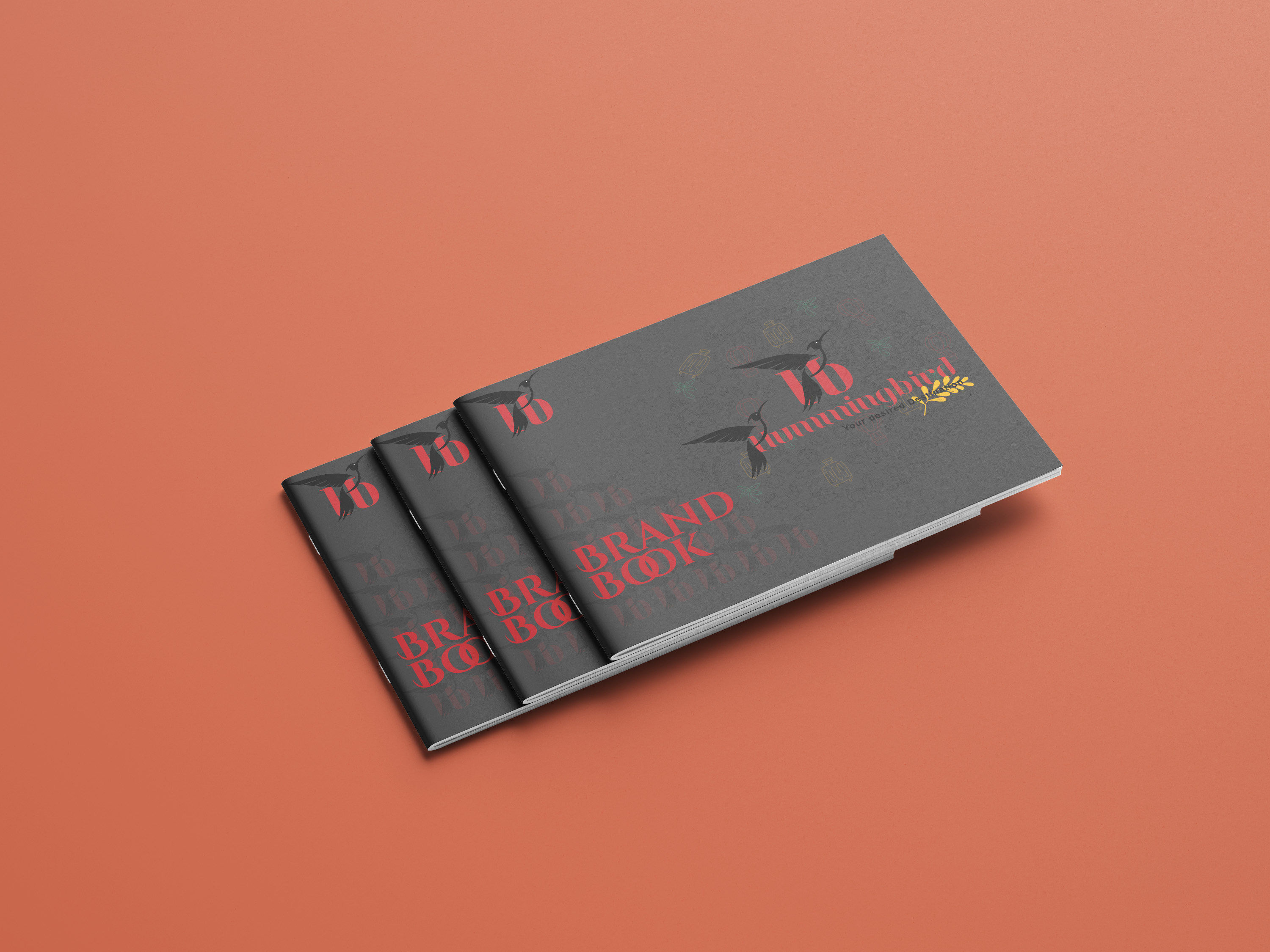 HUMMINGBIRD I BRAND BOOK brand identity branding design graphic design illustration illustrator logo logo design ui vector