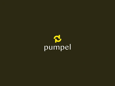 Pumpel logotype brand branding graphic design icon illustration logo typography vector