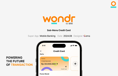 CONCEPT MENU CREDIT CARD banking apps banking deisgn mobile banking ui