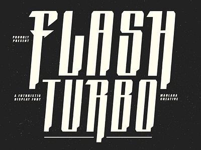 Flash Turbo Futuristic Display Font Racing Speed animation awesome font branding font fonts graphic design logo modern font nostalgic race font racing font