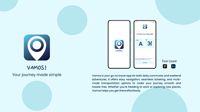 Vamos! Travel Planning app (College Project) appdesign design prototyping ui ux