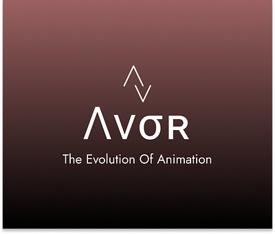 Avor Animation App Logo Design 3d animation app app logo branding design graphic design illustration logo logo design motion graphics ui user experience user interface ux vector