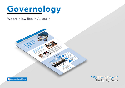 Governology It's a Online Webinar Association figma ui ui ux design ux design website design