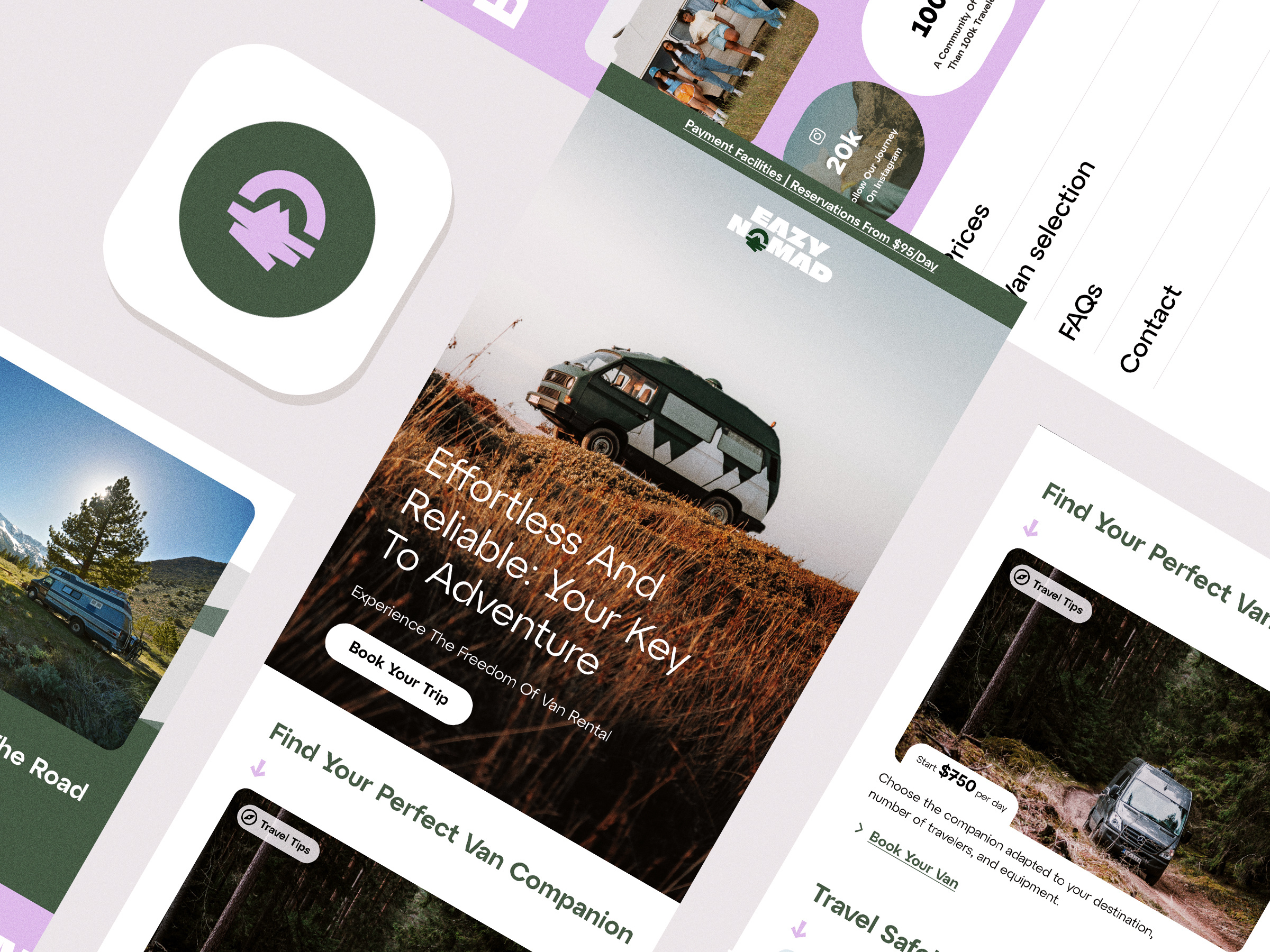 Newsletter design for rental van email email design emails klaviyo marketing marketing tool newsletter newsletter design rental van ui ux webdesign