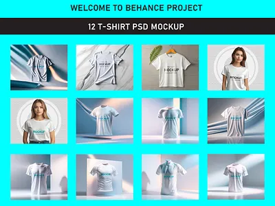 12 psd t-shart mockup design mockup tshirt mockups design