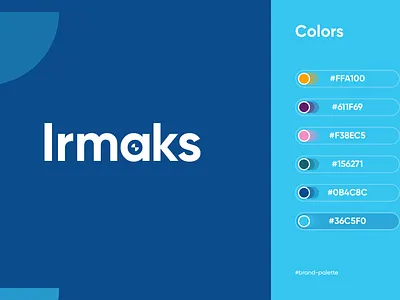 Irmaks Logo branding client work company logo