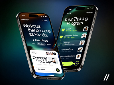 Purebod Fitness App branding figma logo mobile app design music app ui ux video sharing app