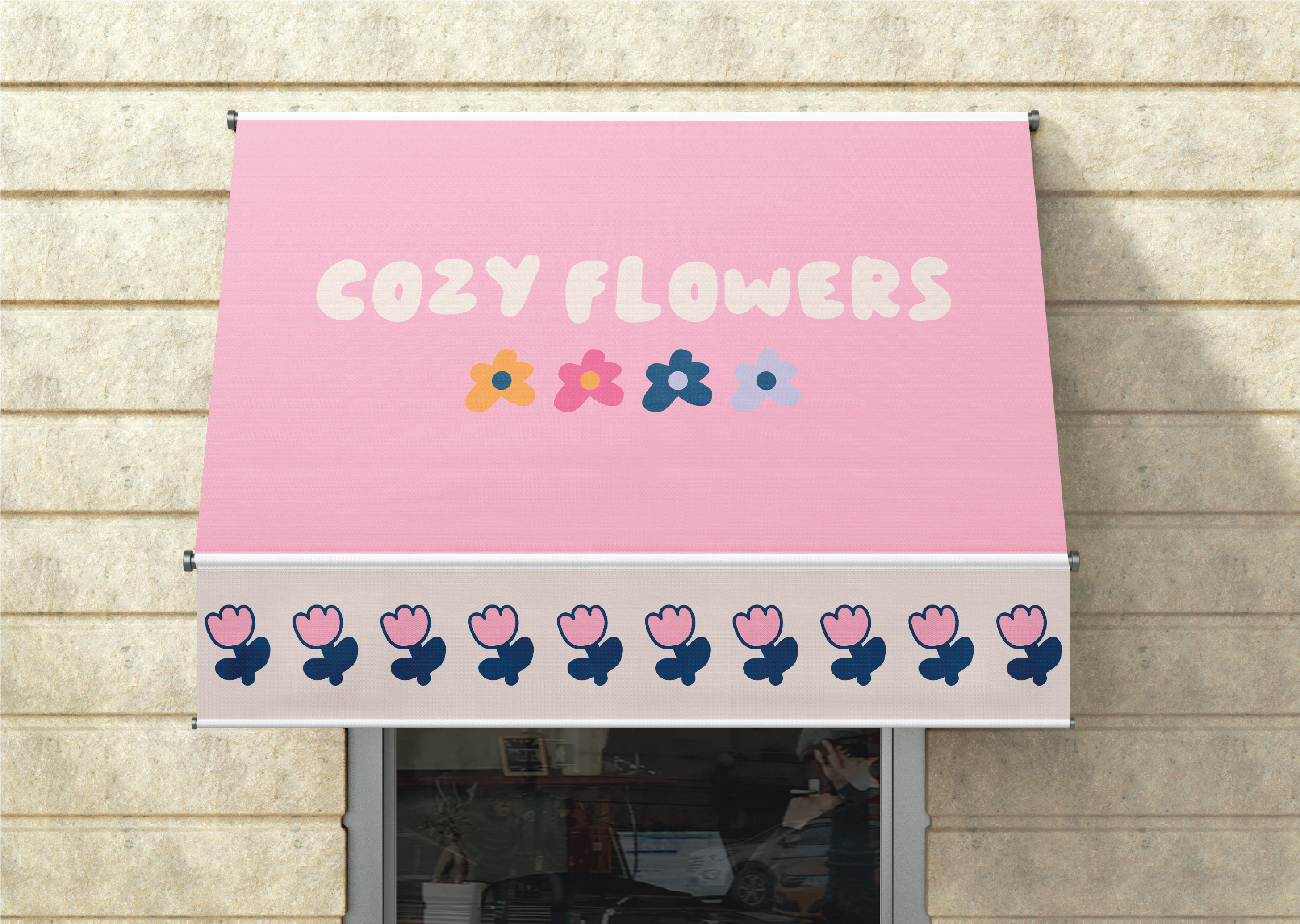 Cozy Flowers | Confectionery brand bakery bakerybrand brand brand identity branding candy confectionery confectionery brand cozy graphic design identity logo logotype sweet sweet buqet