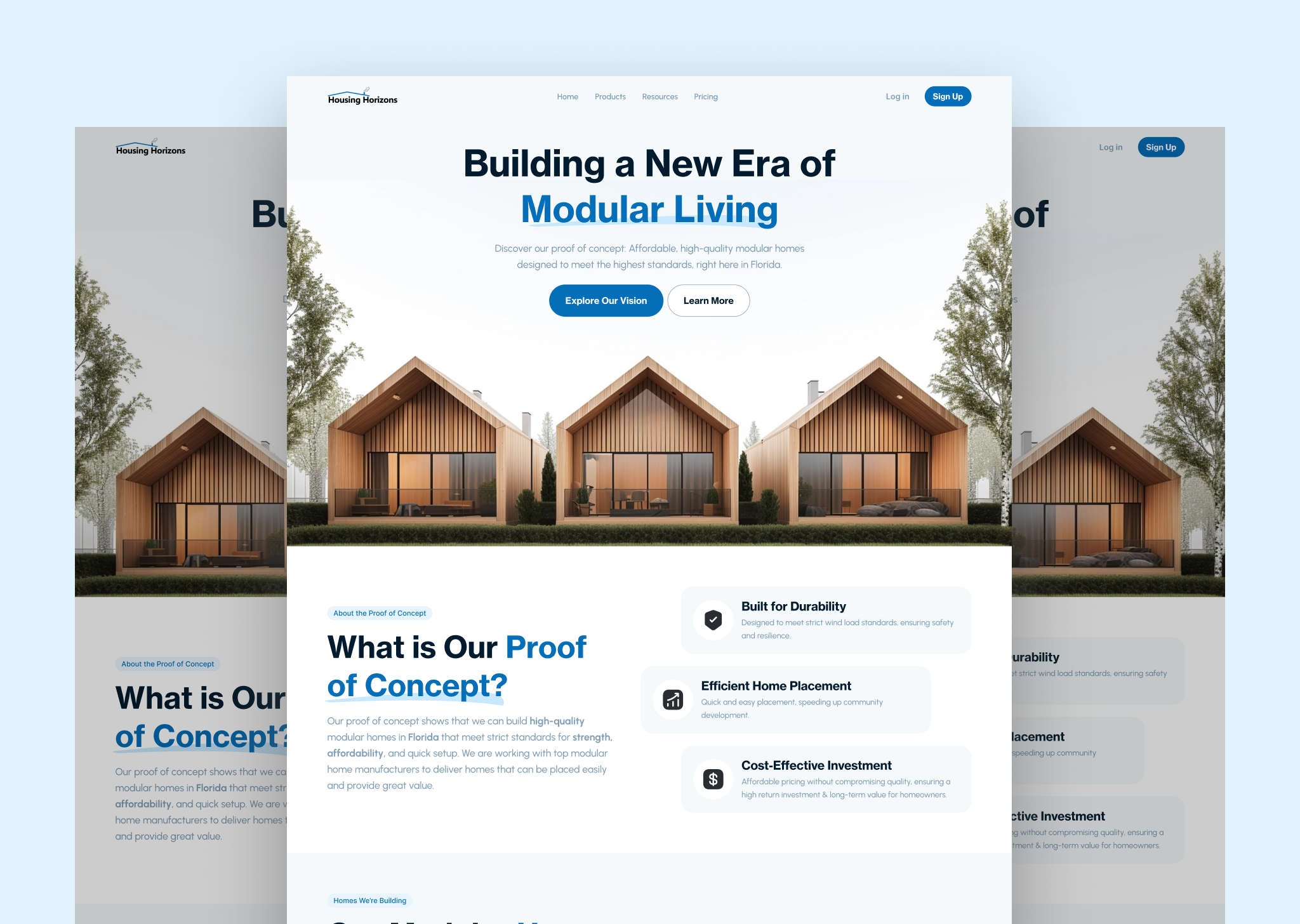 Example of Modern & Responsive Figma Website Design