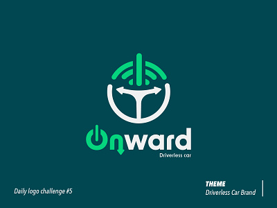 Daily logo challenge #5 - Driverless Car logo branding car car branding car logo design driverless car illustration logo logo design vector