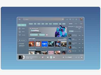 What is your music? beepsuperchallenge. design designchallenge illustration music musicplayer ui uiux webapp webdesign