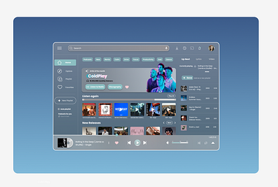 What is your music? beepsuperchallenge. design designchallenge illustration music musicplayer ui uiux webapp webdesign