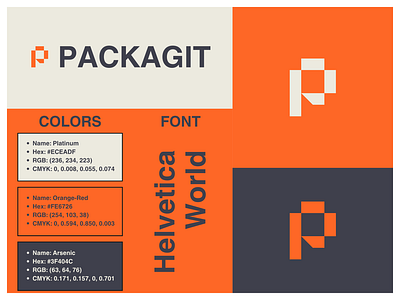 P PACKAGIT box boxes brand delivery icon letter p lettermark logo minimal logo p logo package packaging