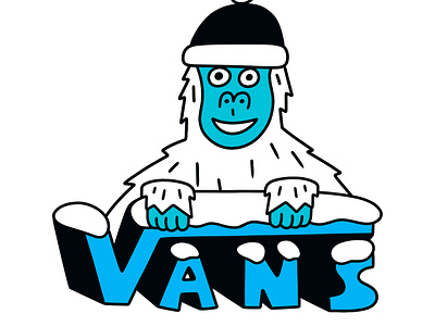 Vans Global winter holiday campaign 2022 stickers animation branding cartoon character design character illustration design digital illustration fashion gif illustration logo stickers typography vans