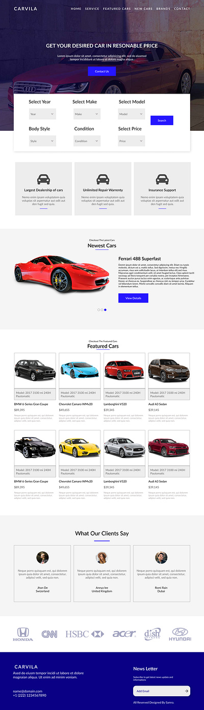 Innovative Web Design for a Smooth Digital Journey Ui/Ux Design automotivedesign carbusiness carlovers carsales creativeui responsivedesign ui uidesign uiuxdesign uiuxdevelopment uiuxexperts visualdesign webdesign