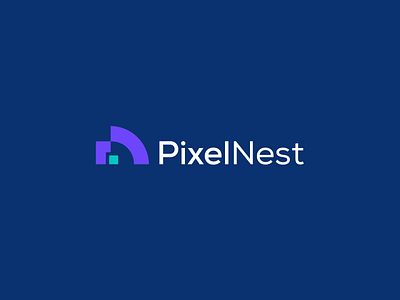 PixelNest Logo - A Leading Innovative Design Agency logo design agency white label logo design