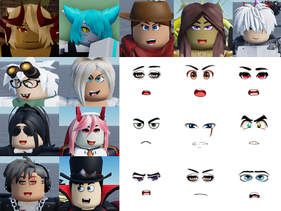 roblox faces custom drawings design graphic design vector