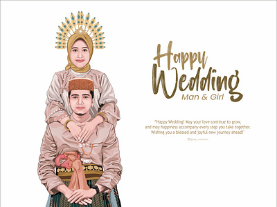 Happy Wedding 3d animation graphic design motion graphics