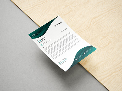 Letterhead Design 3d advertising animation brand design brand identity branding business company corporate graphic design invoice letterhead design logo marketing motion graphics visual identity