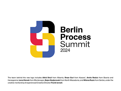 Logo design for Berlin Process Summit 2024 app berlinprocesssummit branding design graphic design icon illustration logo ui vector web