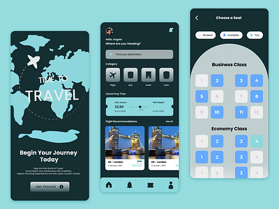 Day 11 Of UI - Travel App design fun graphic design mobile mobile app travel travel app traveling ui ux