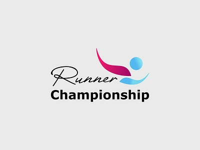 Runner Championship Logo brand branding design graphic design logo logogram logos vector