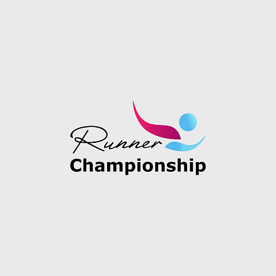 Runner Championship Logo brand branding design graphic design logo logogram logos vector