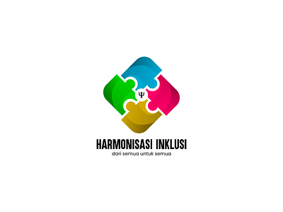 Harmonisasi Inklusi - Logo brand branding desainer ngapak design designer ngapak grapharea graphic design harmonisasi inklusi harmonisasi inklusi logo illustration logo logo desain logogram logos ngapak psikologi psikologi ump ump vector