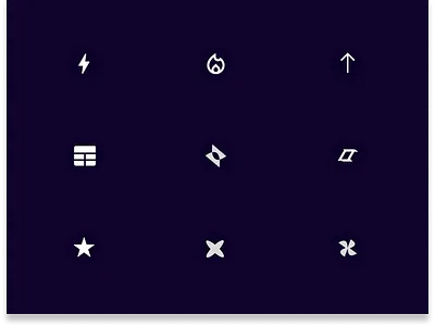 Icon Set - Daily UI Day 55/100 3d animation branding dailyui dailyui55 day55 graphic design icon icondesign iconset israt logo motion graphics ui uxisrat