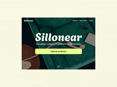 ❄ UI Camp 24' - Sillonear | Challenge #0 ui webdesign