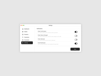 Enabling & Disabling aplication appdesign daily dailyui design designer ecommerce figma graphic design switch ui uidesign uidesigner