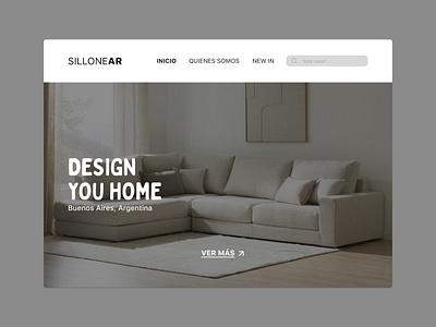 Landing page - SilloneAR servide desing camp ui camp ui camp w24