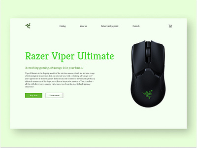 Concept for Razer concept design