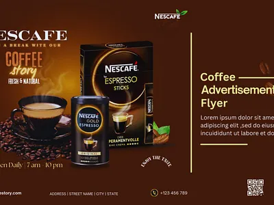 Nescafe coffee product post adobe adobeillustrator appdesign branding canvapro coffeelovers creative design foryou fyovairal graphic design illustration motion graphics nescafecoffee nescafexgemini productpost sb19 ui vector viral