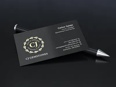 Gemstones Brand Logo & Business Card Design branding graphic design logo vector