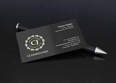 Gemstones Brand Logo & Business Card Design branding graphic design logo vector