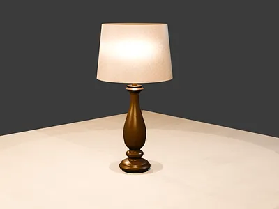 3D Lamp Design 3d 3d lamp blander design desk lamp graphic design lamp light product product model table lamp