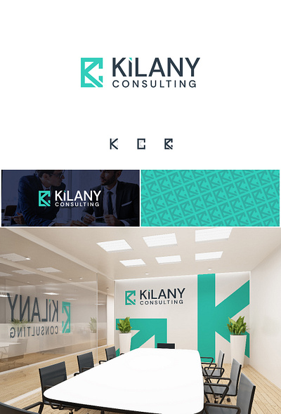 Kilany Consulting Brand Identity kc logo consulting logo