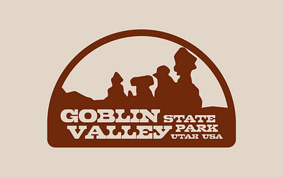 Goblin Valley State Park graphic design goblinvalley graphicdesign nature outdoors utah