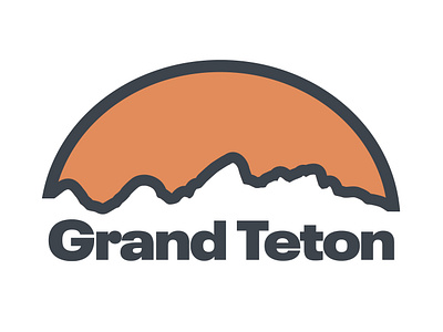 Grand Teton National Park design grandteton graphic graphicdesign jacksonhole nationalpark nationalparks nature outdoors wyoming