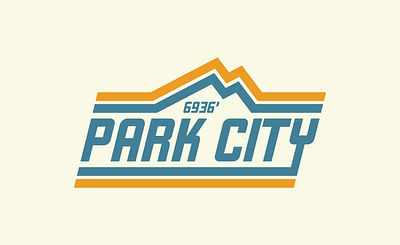 Retro Park City design graphic graphicdesign parkcity retro utah