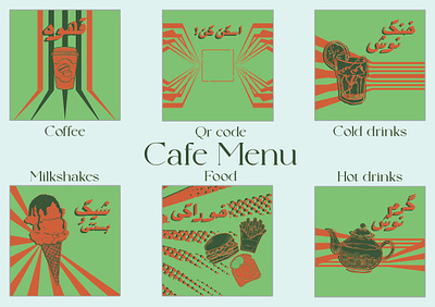 Cafe UN Menu cafe cafemenu cocktail coffee coffeeshop designer food ir iran menu milkshake persian photoshop