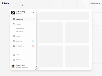 Sidepanel: Flexibility Meets Functionality component components design system figma figma kit figma ui kit menu menu navigation navigation sidebar sidebar menu sidepanel ui ui component ui design ui kit ux ux navigation