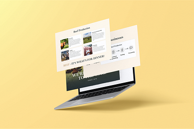 Fredin Brothers Inc. - Website Design beef design website ranch ui design website design website idea